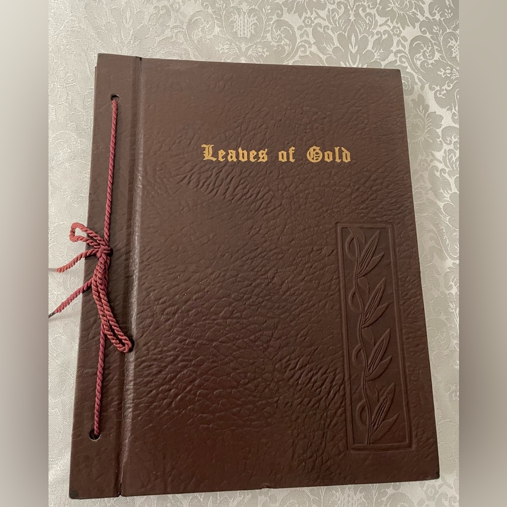Leaves of Gold, Hardcover Book (1948).